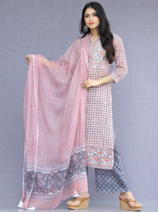 Jashn Faghir - Set of Kurta Palazzo & Dupatta - KS60A2179D