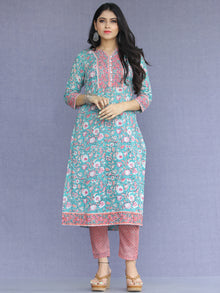 Jashn Gulnur - Set of Kurta Pants & Dupatta - KS60B2276D