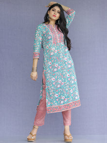 Jashn Gulnur - Set of Kurta Pants & Dupatta - KS60B2276D