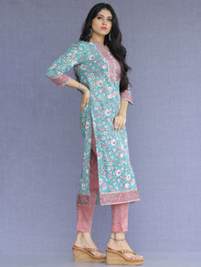 Jashn Gulnur - Set of Kurta Pants & Dupatta - KS60B2276D