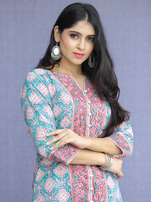 Jashn Ziba - Set of Kurta Pants & Dupatta - KS53B2267D