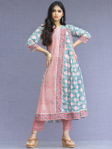 Jashn Inaya - Set of Kurta Pants & Dupatta - KS62A2267D