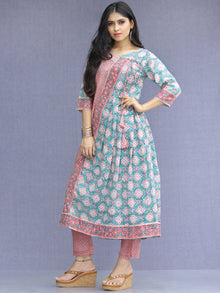 Jashn Inaya - Set of Kurta Pants & Dupatta - KS62A2267D