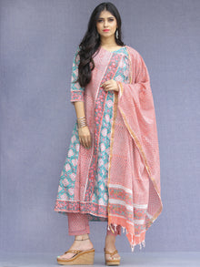 Jashn Inaya - Set of Kurta Pants & Dupatta - KS62A2267D