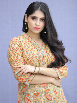 Jashn Mehreen - Set of Kurta Pants & Dupatta - KS60B2272D