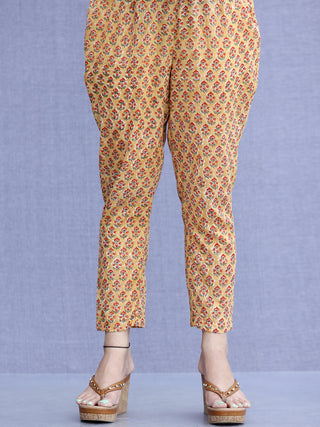 Jashn Zafraan - Cotton Pants - KP33A2272
