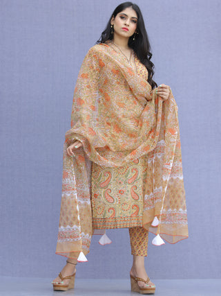 Jashn Mehreen - Set of Kurta Pants & Dupatta - KS60B2272D