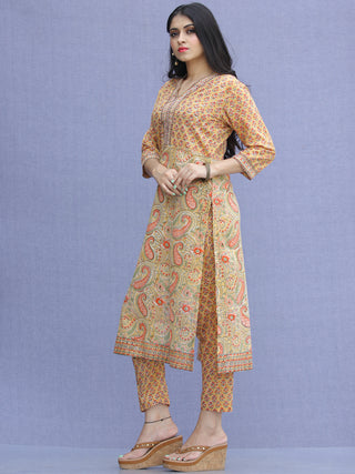 Jashn Mehreen - Set of Kurta Pants & Dupatta - KS60B2272D