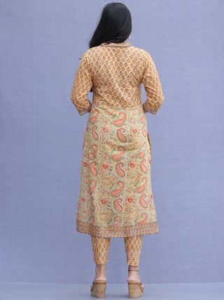 Jashn Mehreen - Set of Kurta Pants & Dupatta - KS60B2272D