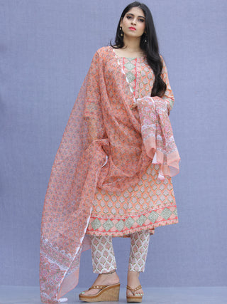 Jashn Shirat - Set of Kurta Pants & Dupatta - KS64A2341D