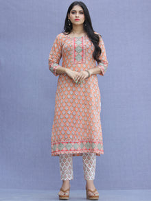 Jashn Shirat - Set of Kurta Pants & Dupatta - KS64A2341D