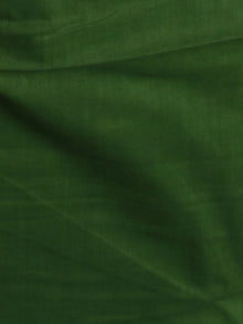 Indigo Ivory Green Hand Shibori Dyed Chanderi Kurta & Chiffon Dupatta With Cotton Salwar Fabric Set of 3- S1628207