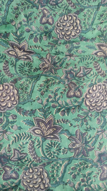 Hand Block Printed Cotton Fabric Per Meter - F001F2653