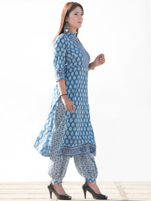 Nayab Faghir - Set of Kurta Salwar Pants & Kota Dupatta - KS60L2543D