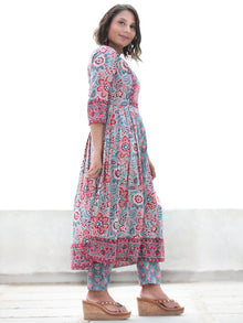 Jashn Gulshan - Set of Anarkali Kurta Pants & Dupatta - KS05A2494D