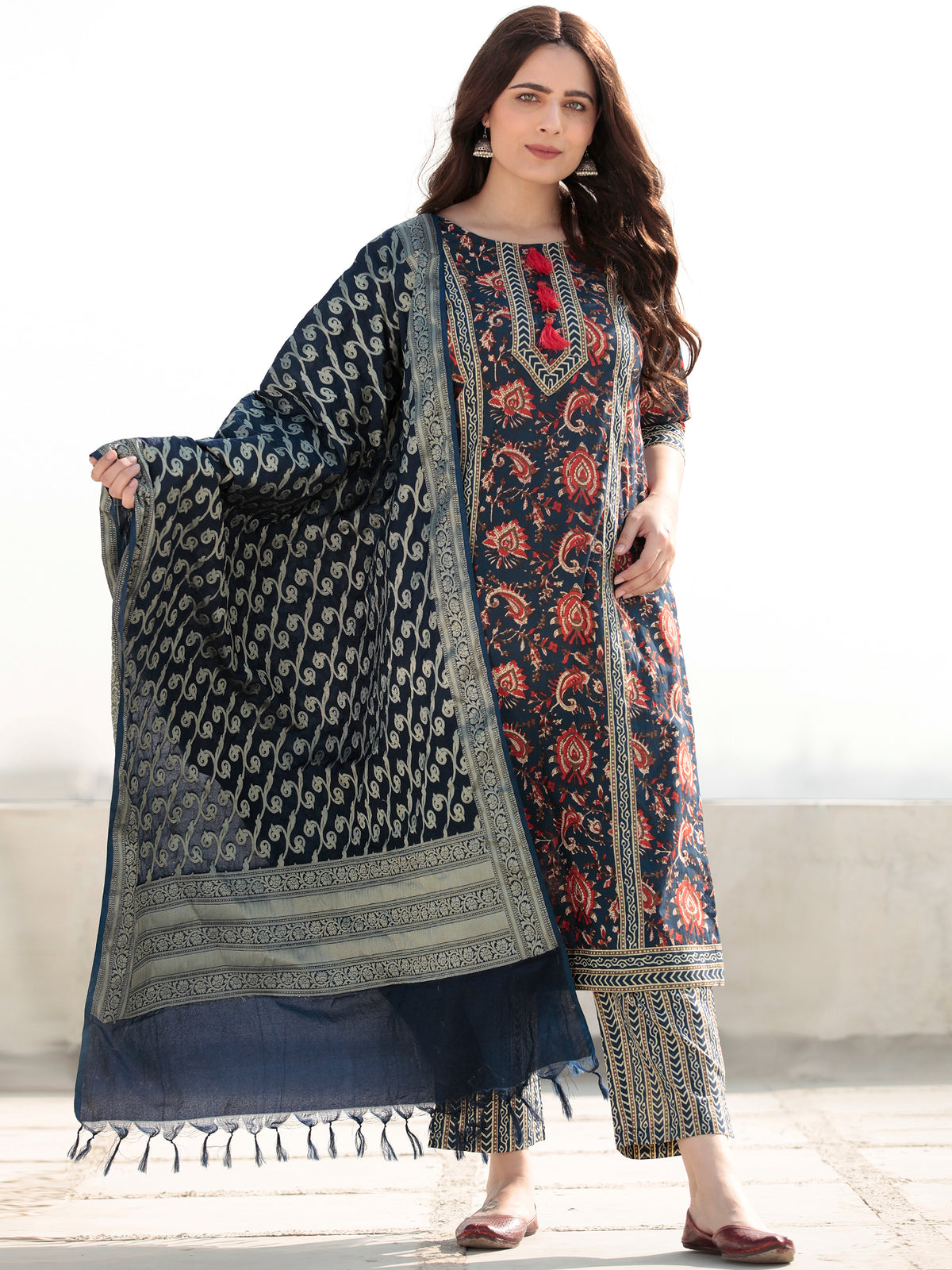 Zohra Najah - Banarsee Dupatta - KD60K2521