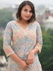 Jashn Shabana - Set of Kurta Pants & Dupatta - KS04B2496D