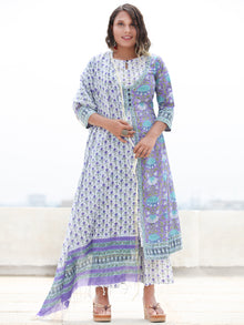 Jashn Rabiqa - Set of Kurta Palazzo & Dupatta - KS67B2364D