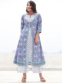 Jashn Rabiqa - Set of Kurta Palazzo & Dupatta - KS67B2364D