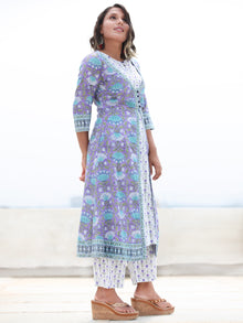 Jashn Rabiqa - Set of Kurta Palazzo & Dupatta - KS67B2364D