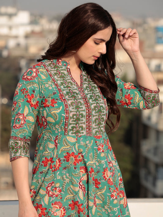 Zohra Noor - Anarkali Kurta - KK25P2400
