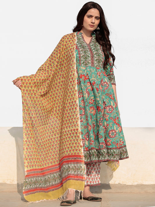 Zohra Noor - Set of Kurta Pants & Dupatta - KS25P2400D