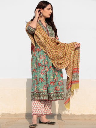 Zohra Noor - Set of Kurta Pants & Dupatta - KS25P2400D