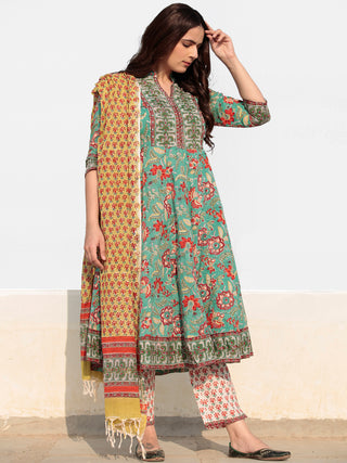 Zohra Noor - Set of Kurta Pants & Dupatta - KS25P2400D