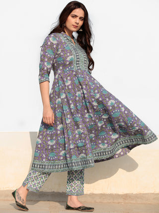 Zohra Pakiza - Set of Kurta Pants & Dupatta - KS25Q22364D