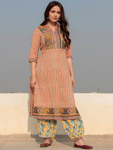 Zohra Rehnaz - Straight Kurta - KK60N2312