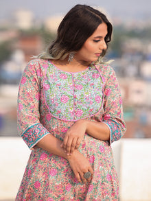 Rozana Jamina - Set of Anarkali Kurta Pants & Dupatta - KS153A2481D