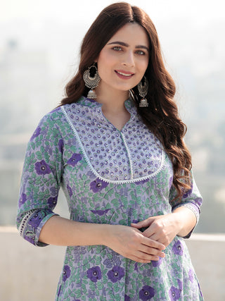 Zohra Nazmil - Anarkali Kurta  - KK13E2516