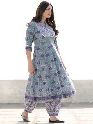 Zohra Nazmil - Anarkali Kurta  - KK13E2516