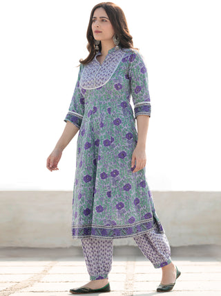 Zohra Nazmil - Anarkali Kurta  - KK13E2516