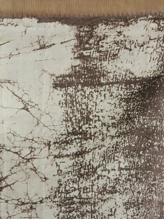 Kashish Ivory Chanderi Silk Hand Block Printed Saree With Geecha Border - S031703602