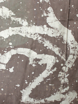 Kashish White Chanderi Silk Hand Painted Saree With Geecha Border - S031703604