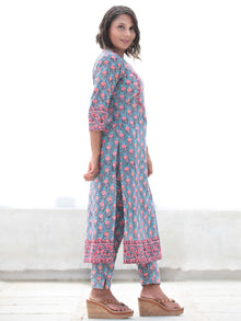 Jashn Gulrez - Set of Kurta Pants & Dupatta - KS06A2494D