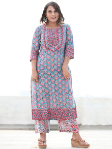 Jashn Neyaz - Set of Kurta Palazzo & Dupatta - KS06B2494D