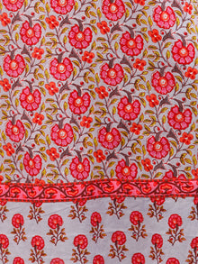Pastel Flowers - Block Printed Kurta & Pants - Set of 2 - SS01F1860