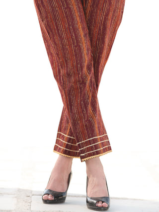 Nayab Aabroo - Set of Kurta Pants & Dupatta - KS56C2547D