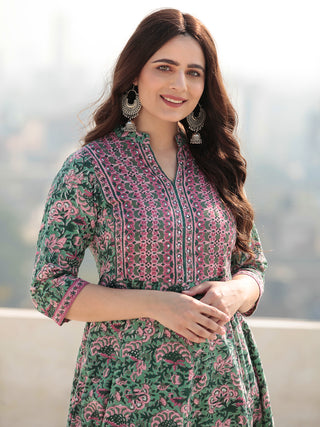 Zohra Saania Anarkali Kurta