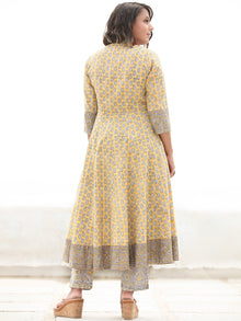 Jashn Ifat - Set of Anarkali Kurta Pant & Dupatta - KS09A2495D