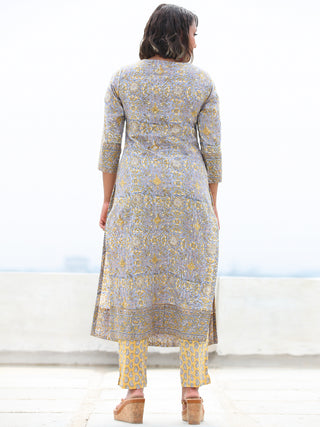 Jashn Ghazala - Set of Kurta Pants & Dupatta - KS76B2495D