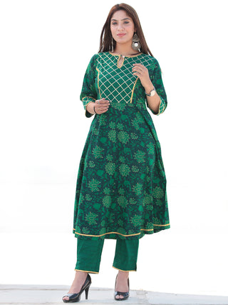 Nayab Diba - Set of Kurta Pants & Dupatta - KS56D2548D