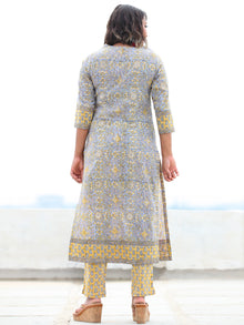 Jashn Zeba - Set of Kurta Pants & Dupatta - KS10A2495D