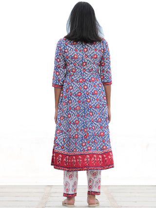 Nayab Samreena - Anakarli Kurta Pants & Dupatta - KS12A2575D