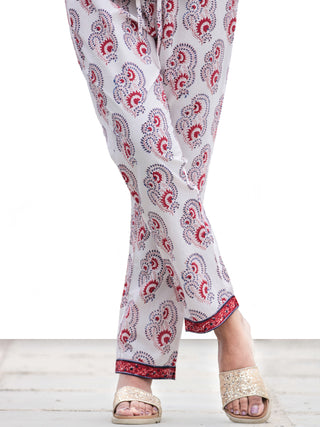 Nayab Samreena - Anakarli Kurta Pants & Dupatta - KS12A2575D