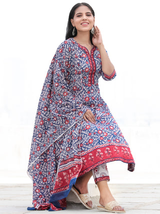 Nayab Samreena - Anakarli Kurta Pants & Dupatta - KS12A2575D