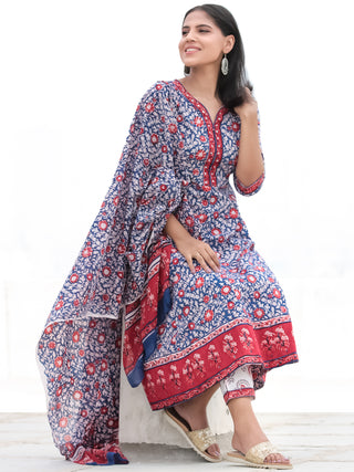 Nayab Samreena - Anakarli Kurta Pants & Dupatta - KS12A2575D