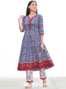 Nayab Samreena - Anakarli Kurta Pants & Dupatta - KS12A2575D